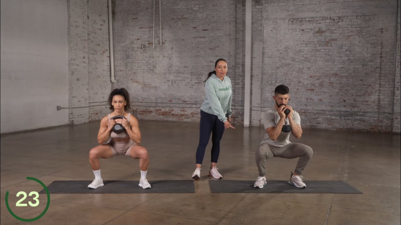 1 - Lower Body Workout | Kettle Bell Blast