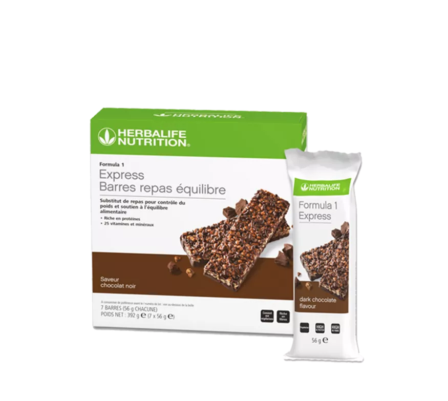 _Barres repas équilibre Formula 1 Express chocolat
